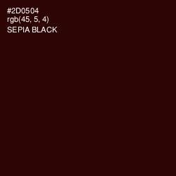 #2D0504 - Sepia Black Color Image
